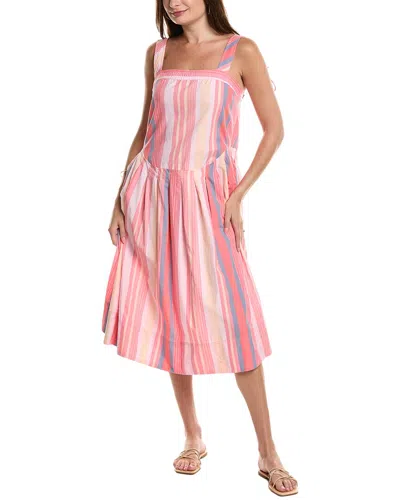 FREE PEOPLE FREE PEOPLE PRIMAVERA STRIPE MIDI DRESS
