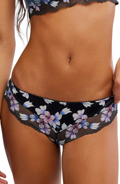 Free People Printed Lace Bikini In Multi