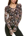 Free People Printed Right On Run Layer Top In Brown