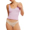 Free People Pucker Up Seamless Camisole In Blush Lilac