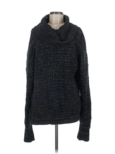 Pre-owned Free People Pullover Sweater In Black