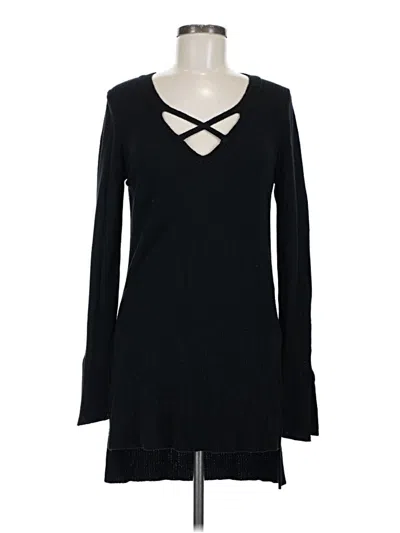 Pre-owned Free People Pullover Sweater In Black