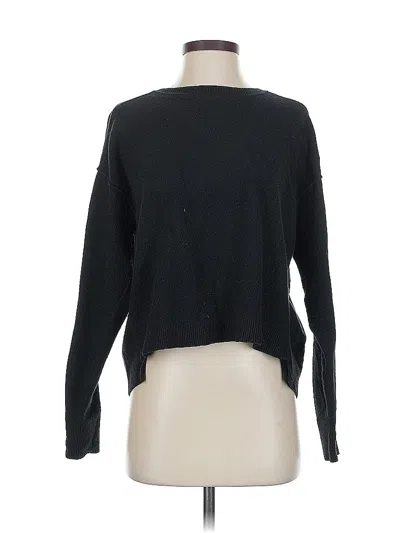 Pre-owned Free People Pullover Sweater In Black