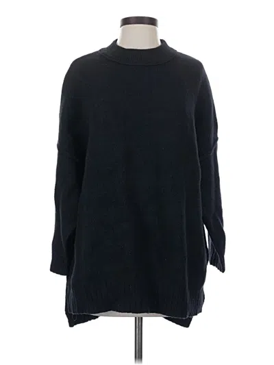 Pre-owned Free People Pullover Sweater In Black