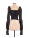 Free People Pullover Sweater In Black