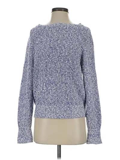 Pre-owned Free People Pullover Sweater In Blue