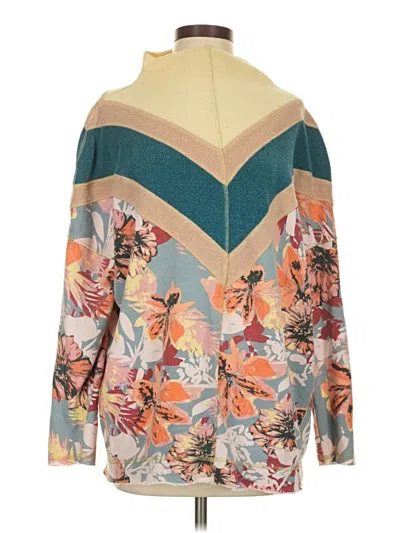 Pre-owned Free People Pullover Sweater In Blue
