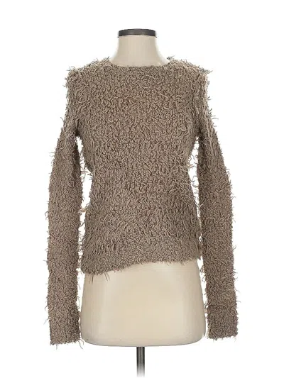 Pre-owned Free People Pullover Sweater In Brown