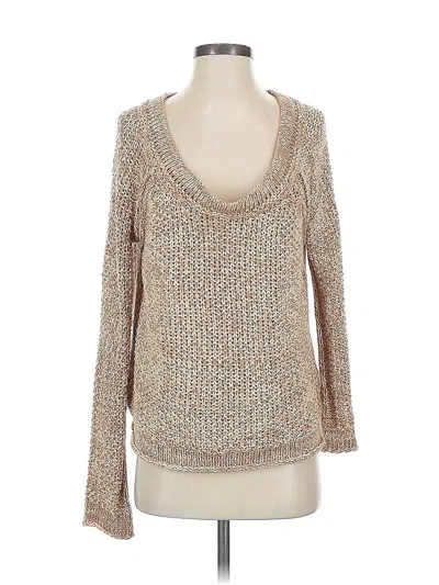 Pre-owned Free People Pullover Sweater In Brown