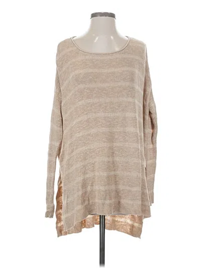 Pre-owned Free People Pullover Sweater In Brown