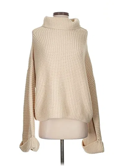 Pre-owned Free People Pullover Sweater In Brown