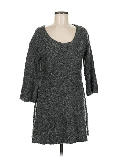 Pre-owned Free People Pullover Sweater In Gray