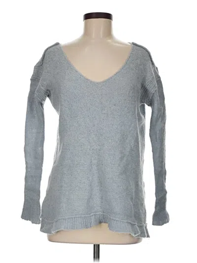 Pre-owned Free People Pullover Sweater In Gray