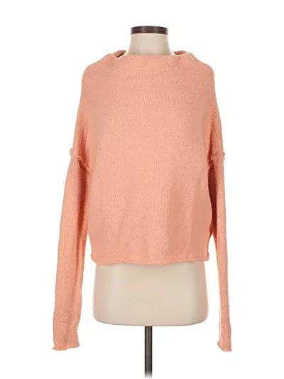Pre-owned Free People Pullover Sweater In Orange