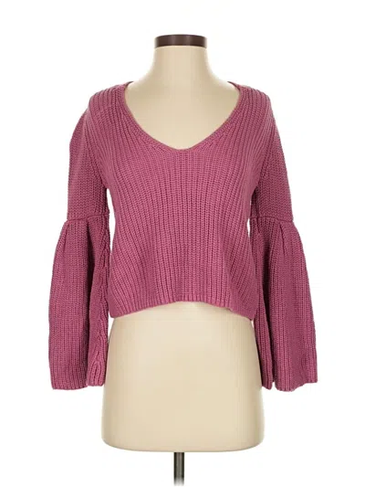 Pre-owned Free People Pullover Sweater In Pink