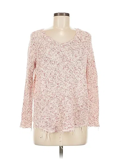 Pre-owned Free People Pullover Sweater In Pink