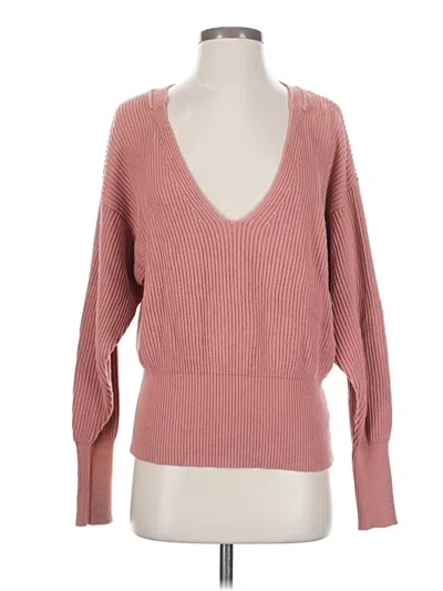 Pre-owned Free People Pullover Sweater In Pink