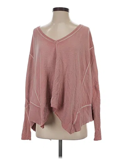 Pre-owned Free People Pullover Sweater In Pink