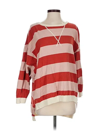 Pre-owned Free People Pullover Sweater In Red