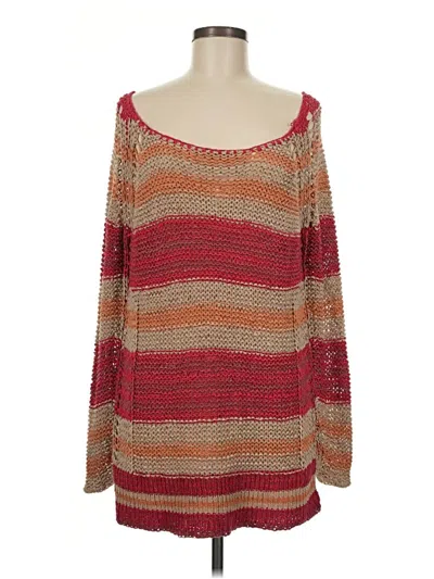 Pre-owned Free People Pullover Sweater In Red