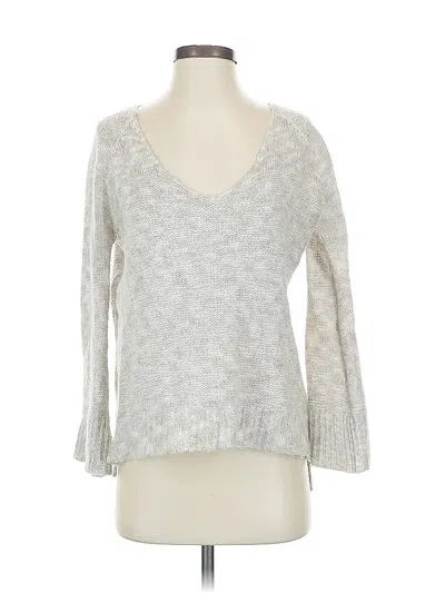 Pre-owned Free People Pullover Sweater In Silver