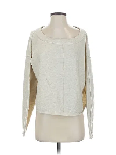 Pre-owned Free People Pullover Sweater In Silver