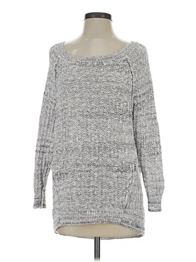 Pre-owned Free People Pullover Sweater In Silver