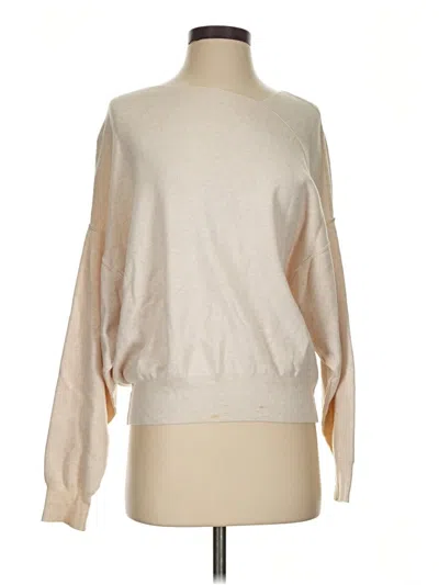 Pre-owned Free People Pullover Sweater In Tan