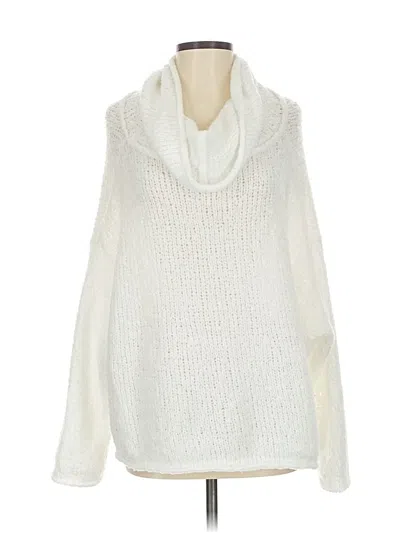 Pre-owned Free People Pullover Sweater In White