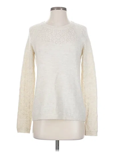 Pre-owned Free People Pullover Sweater In White