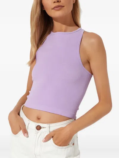 Free People Racerback Tank Top In Purple