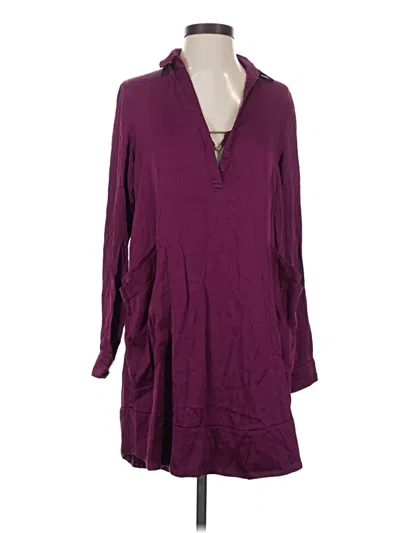 Pre-owned Free People Raincoat In Purple