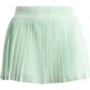 Free People Rally Pleated Mesh Miniskort In Pistachio