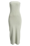 Free People X Free-est Ravena Sweater Maxi Dress In Lima Bean