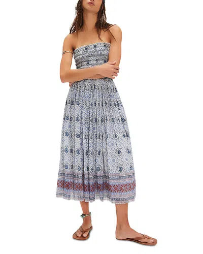 Free People Ravenna Printed Maxi Skirt In Multi