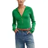 Shop Free People Ready For It Long Sleeve Bodysuit In Green