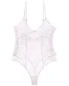 Free People Ready To Go Bodysuit In White