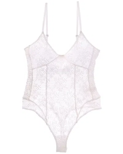 Free People Ready To Go Bodysuit In White
