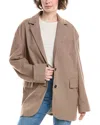 Free People Reggie Blazer In Ginger In Brown
