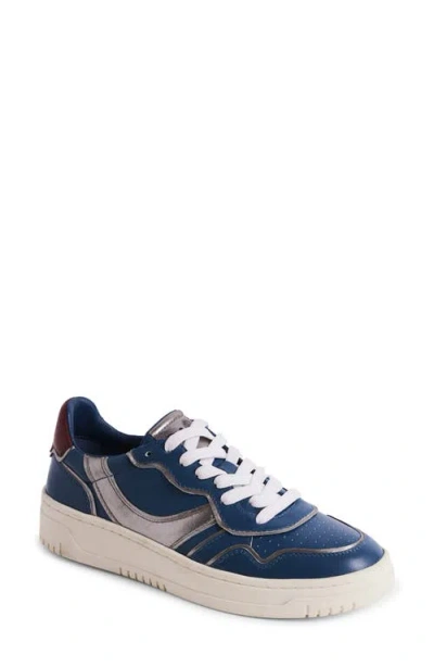 Free People Retro Thirty Love Sneaker In Blue Combo