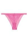 Free People Reya Lace Bikini In Pink
