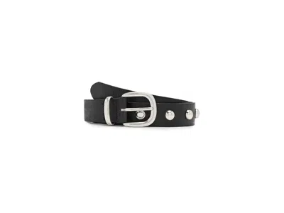 Free People Rhodes Stud Belt Women's Belts Black: Sm-md (25.5-31.5" Waist)