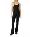 Free People Rich Soul Flared Jumpsuit In Black In Black