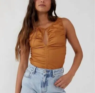 Free People Ride Along Top In Cow Girl In Multi