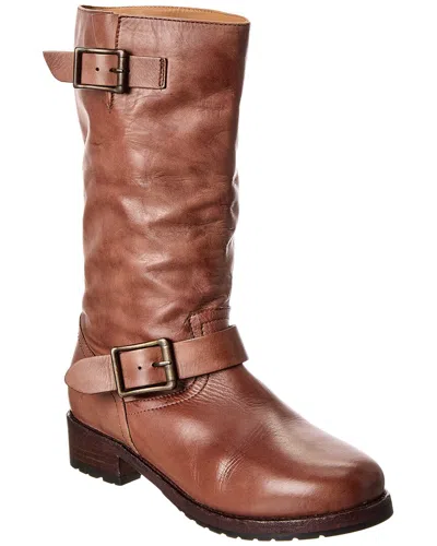 FREE PEOPLE RIDE OR DIE ENGINEER LEATHER BOOT