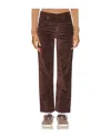 Free People X We The Free Risk Taker Cord Straight Leg In Brown