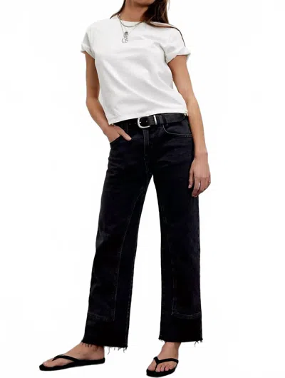 Free People Risk Taker Mid Rise Straight Jeans In Main Squeeze In Multi