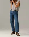 Free People We The Free Risk Taker Raw Hem Straight Leg Jeans