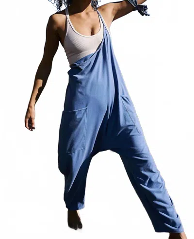 Free People Riveria Hot Shot Onsie In Blue