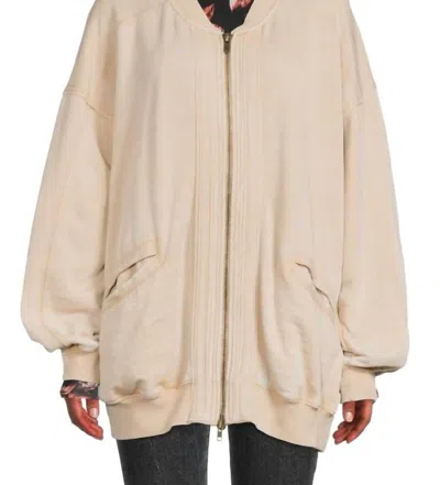 Free People Robby Bomber Jacket In Nomadic In Neutral